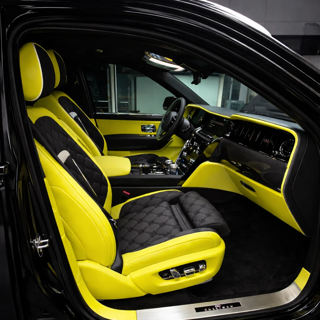 Interior car cleaning Dubai — full interior detailing and upholstery cleaning by Smart Auto UAE