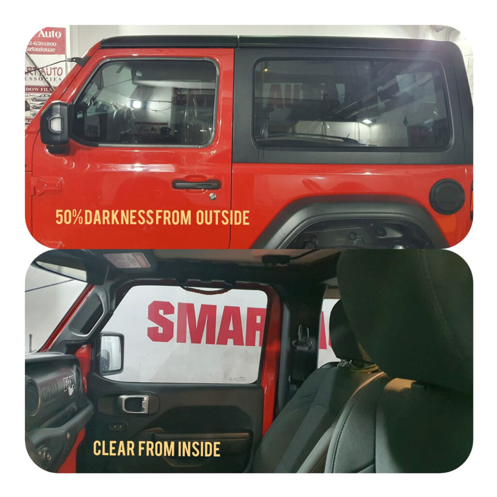 car window tinting in dubai